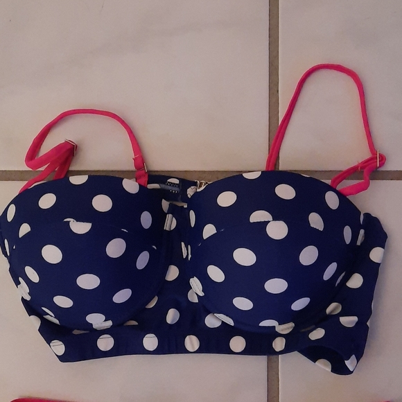 2 Peice  Swim Suit NWOT. SIZE XL - Picture 3 of 14